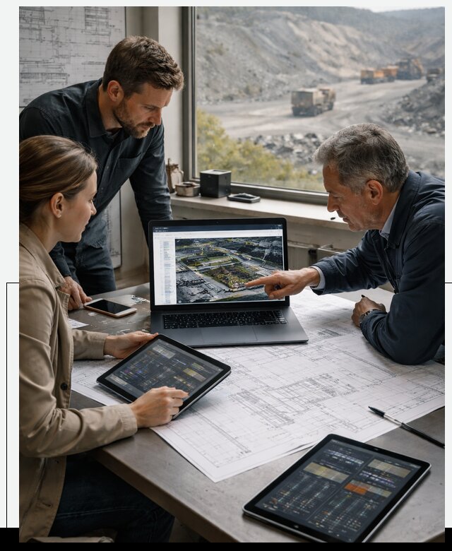 Разработка и внедрение систем для горнодобычи в Шахтах