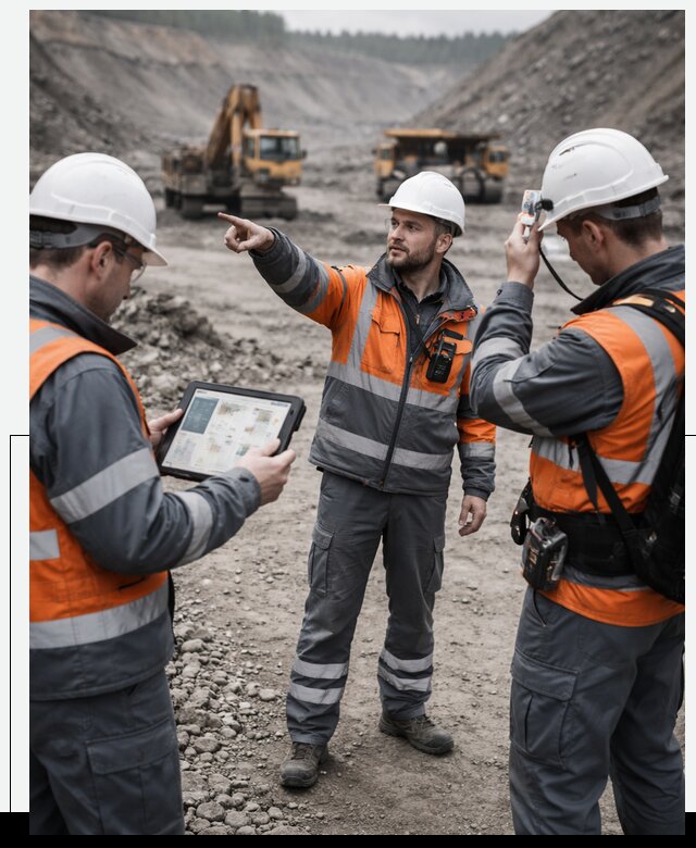 Система контроля персонала для горнодобывающей отрасли в Шахтах