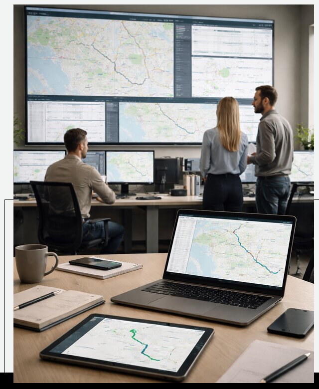 Трекинг грузов и Fleet Management, мониторинг автопарка в Шахтах