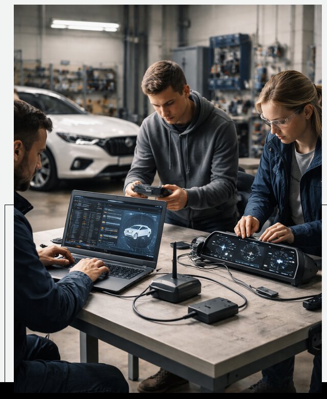 Разработка Connected Car и ПО для автопрома в Шахтах