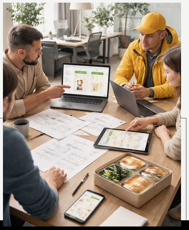 Разработка агрегатора доставки еды в Шахтах от 16280 р., АвикейШхт